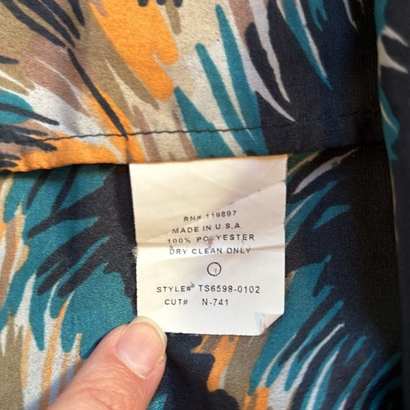 Colorful flowing top from Akira Black Label size L - Picture 5 of 5